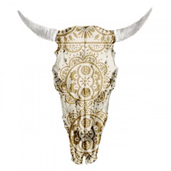 Day of the Dead Skull Mount VII