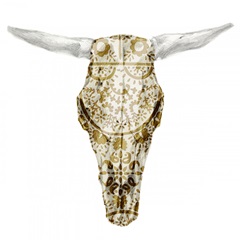 Day of the Dead Skull Mount VIII