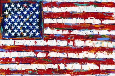 Dramatic Stars and Stripes