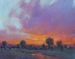 Fiery Sunset I