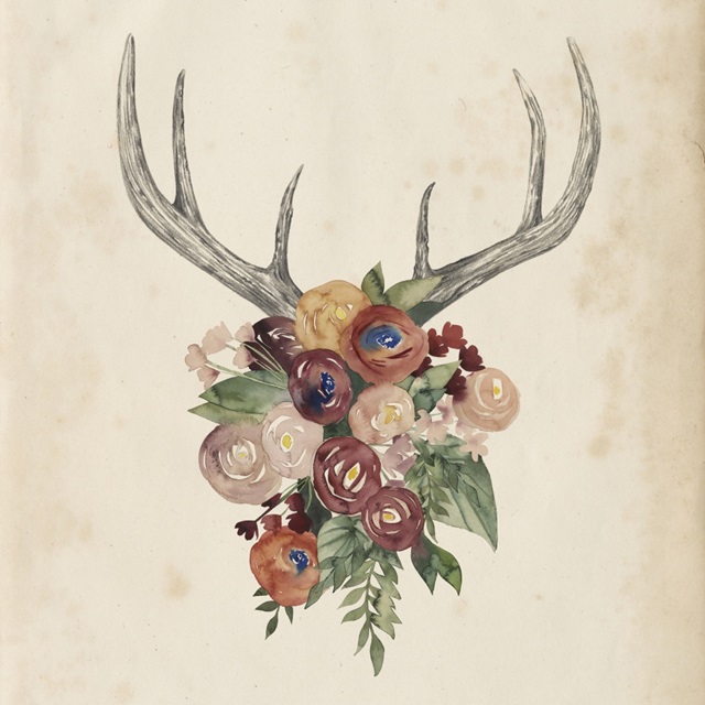 Flower Antlers I