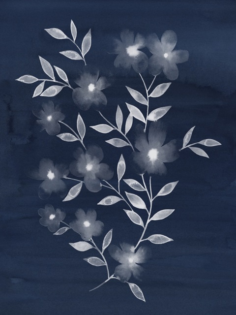 Flower Cyanotype II