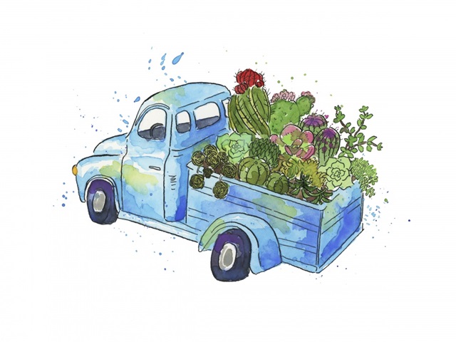 Flower Truck I