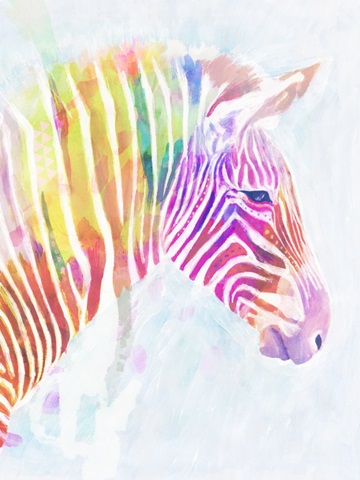 Fluorescent Zebra II