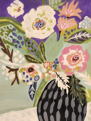 Fresh Flowers in Vase I