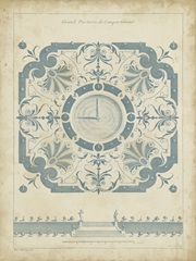 Garden Design in Blue II