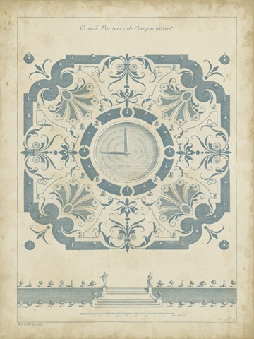 Garden Design in Blue II