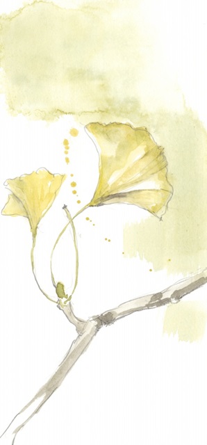 Ginkgo Triptych I