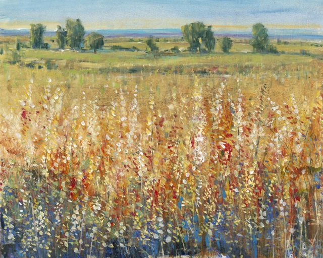 Gold and Red Field II