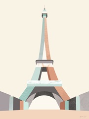 Graphic Pastel Architecture II