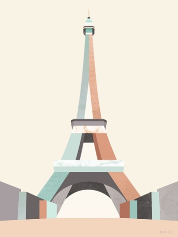 Graphic Pastel Architecture II