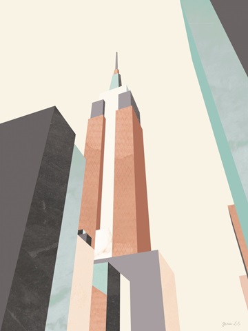 Graphic Pastel Architecture III
