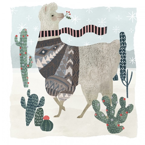 Holiday Llama I
