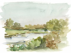 Impressionist Watercolor I