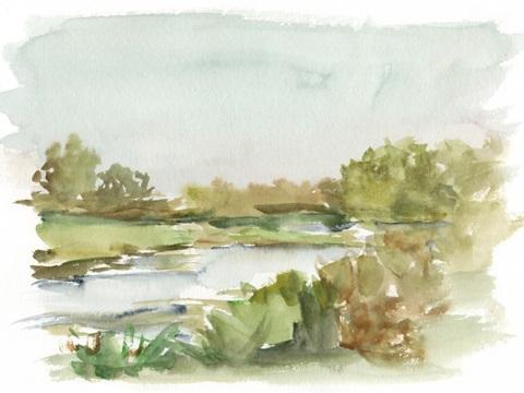 Impressionist Watercolor I