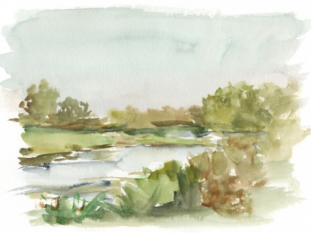 Impressionist Watercolor I