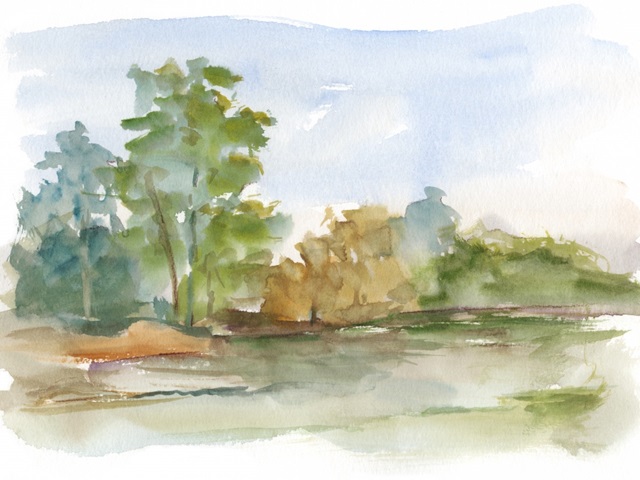 Impressionist Watercolor III