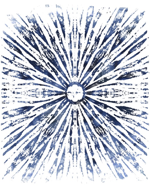 Indigo Ink Motif VIII