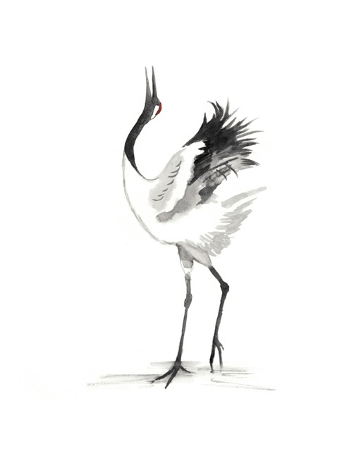 Japanese Cranes IV