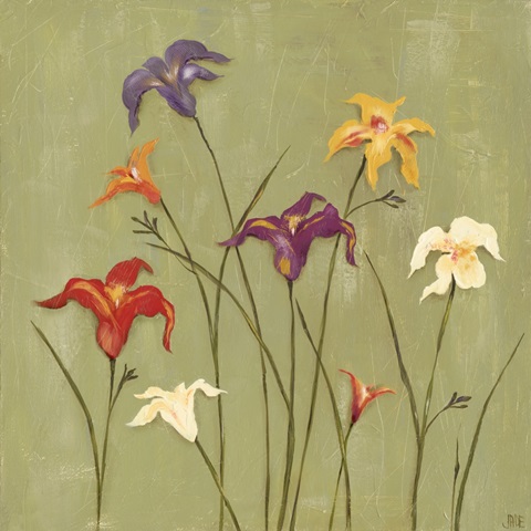 Jeweled Lilies II