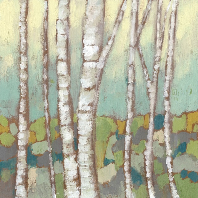 Kaleidoscope Birches II