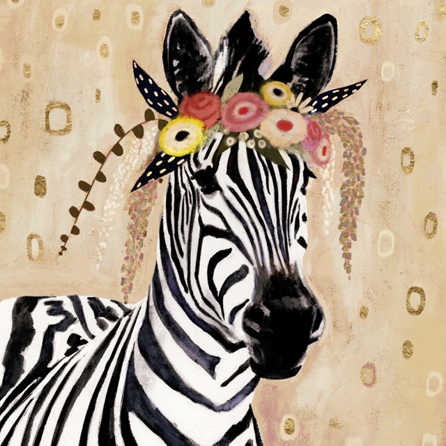 Klimt Zebra I