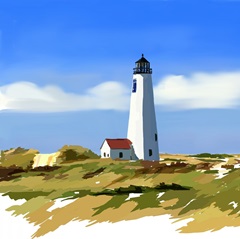 Lighthouse Scene IV