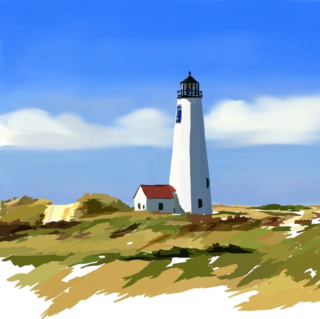 Lighthouse Scene IV