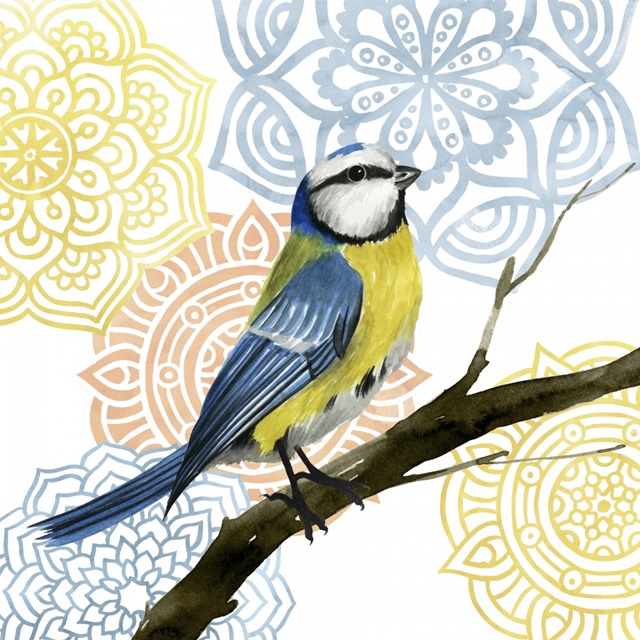 Mandala Bird I
