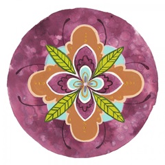 Maroon Mandala I