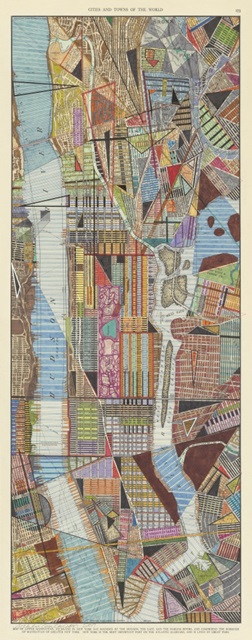 Modern Map of New York III