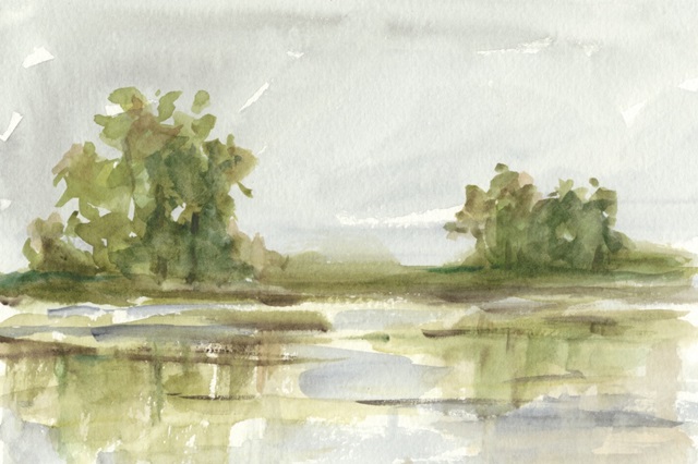 Muted Watercolor I