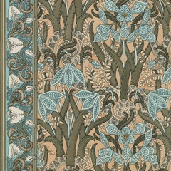 Nouveau Textile Motif I