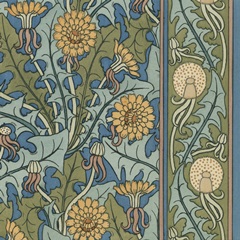 Nouveau Textile Motif IX