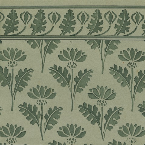 Nouveau Textile Motif VII