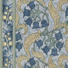 Nouveau Textile Motif VIII