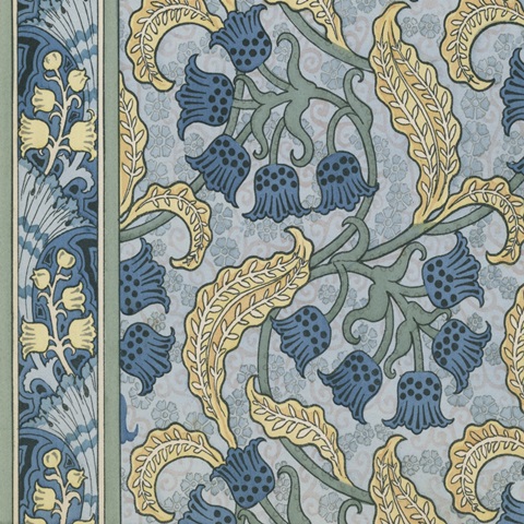 Nouveau Textile Motif VIII