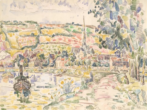 Petit Andely-The River Bank