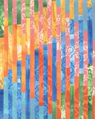 Quilted Monoprints V