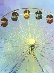 Rainbow Ferris Wheel I