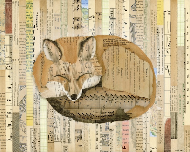 Red Fox Collage III
