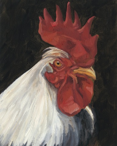Rooster Portrait I