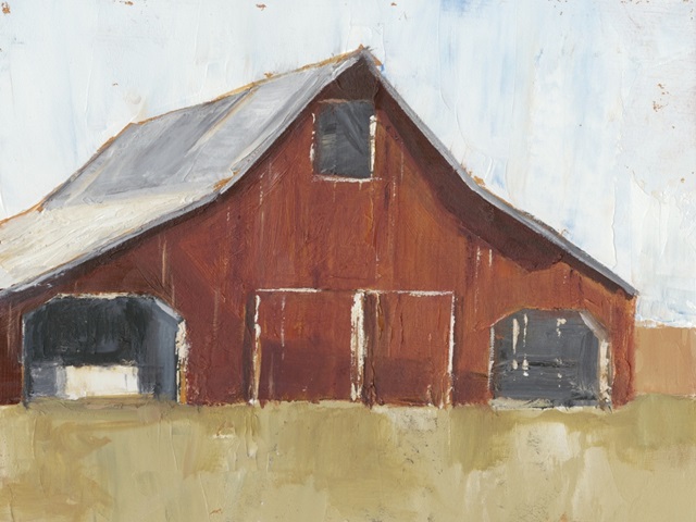 Rustic Red Barn I