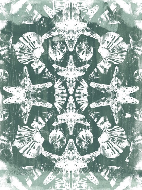 Sea Green Kaleidoscope I