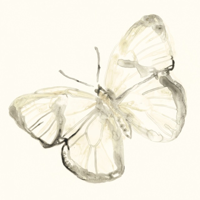 Sepia Butterfly Impressions III