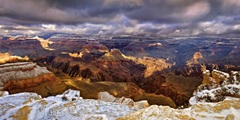 Snowy Grand Canyon VI