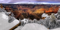 Snowy Grand Canyon VII