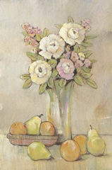 Still Life Study Flowers and Fruit I