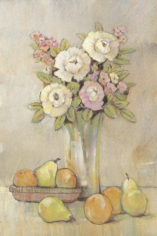 Still Life Study Flowers and Fruit I