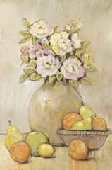 Still Life Study Flowers and Fruit II